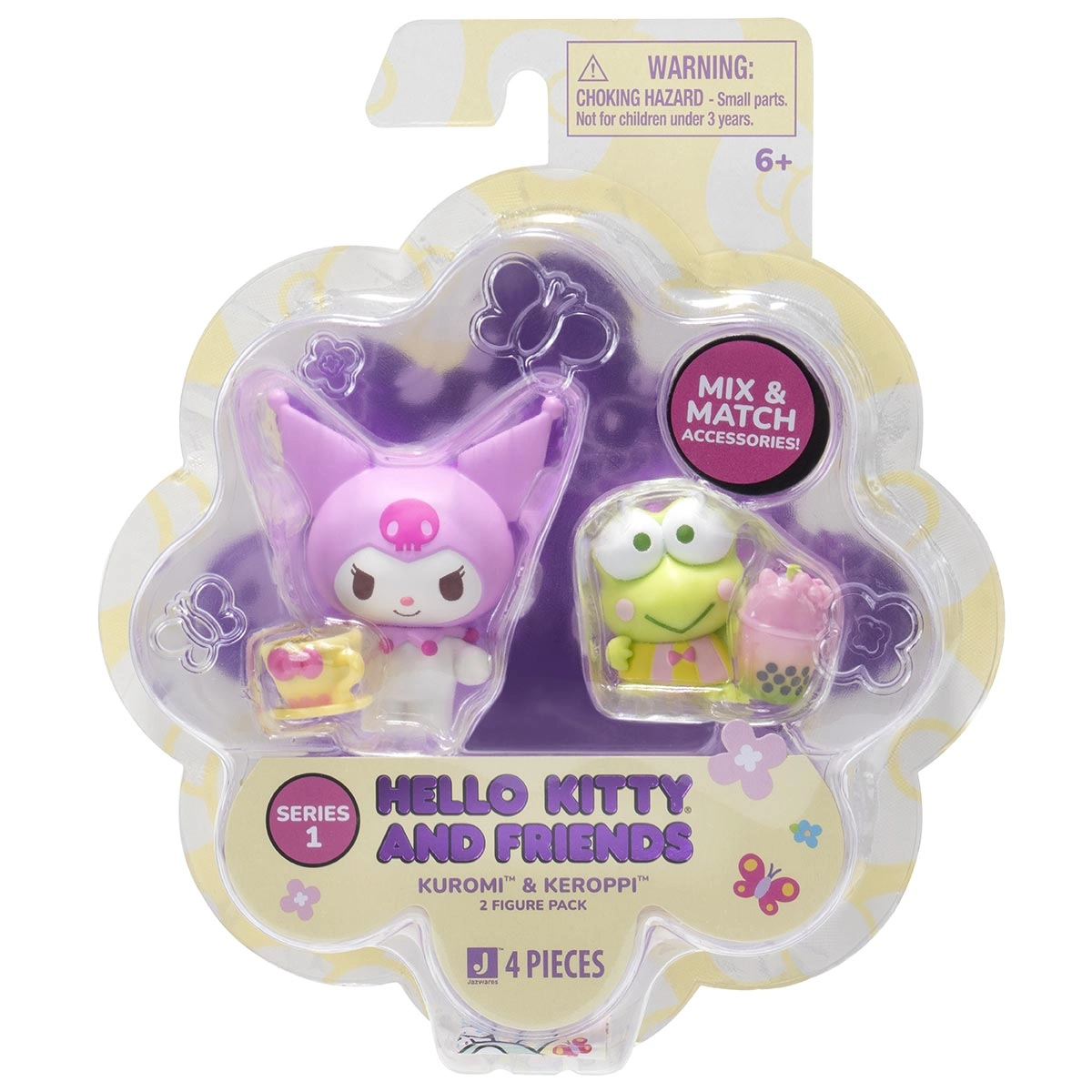2 Bonecas Kuromi e Keroppi Serie 1 - Hello Kitty