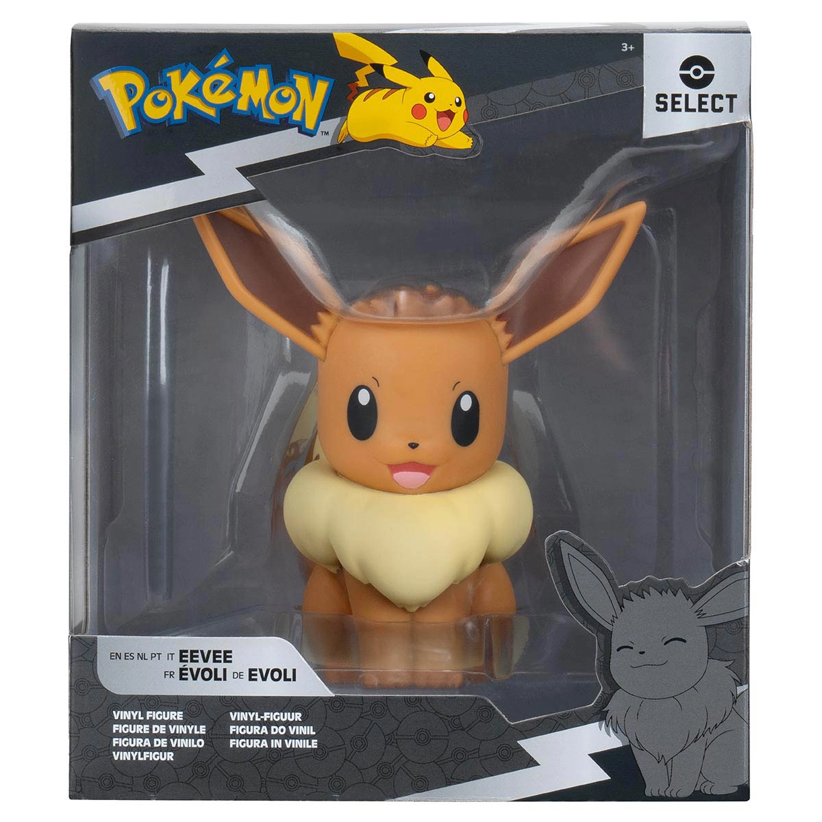Boneco Eevee De Vinil 11Cm - Pokémon Boneco Eevee De Vinil 11Cm - Pokémon