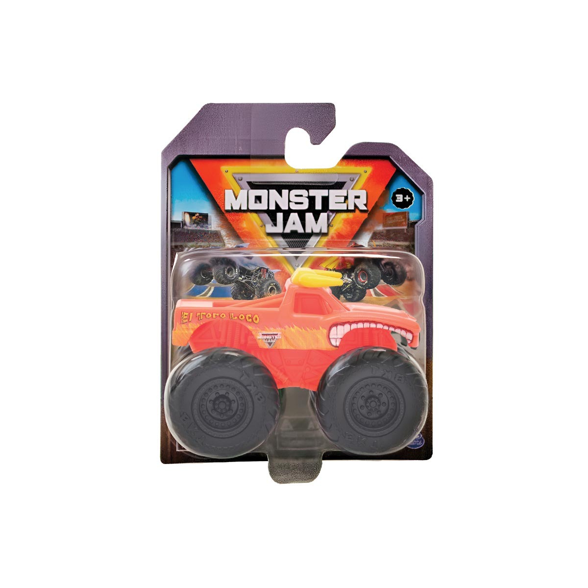 Carrinho El Toro Loco de 5cm 1:72 - Monster Jam