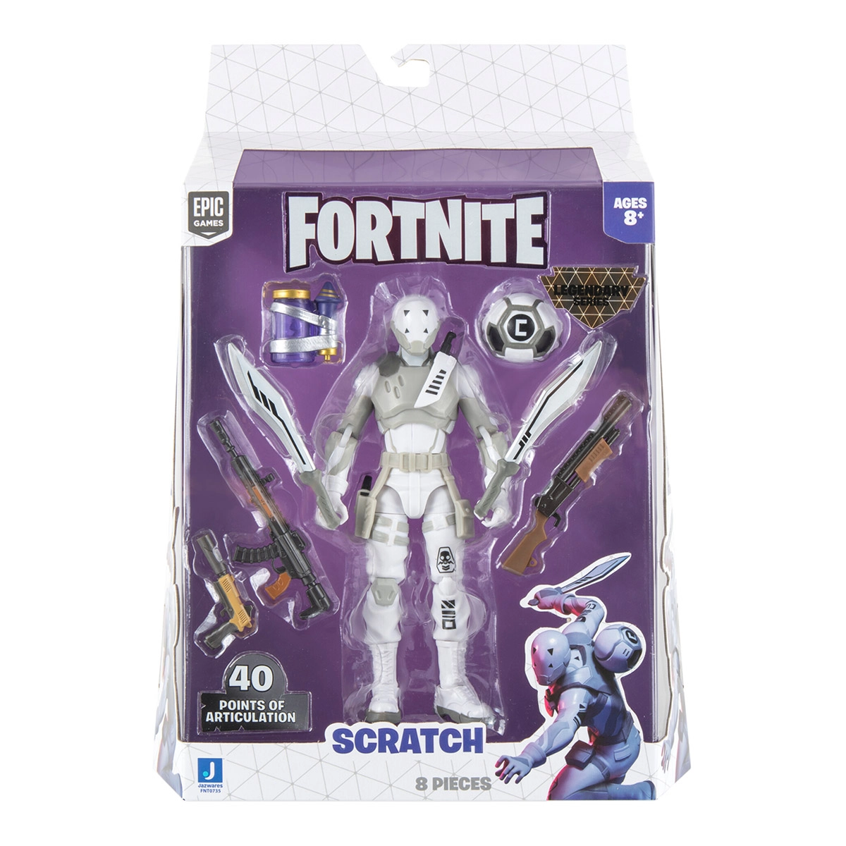 Fortnite - Legendários - Figura De 15 Cm - Scratch