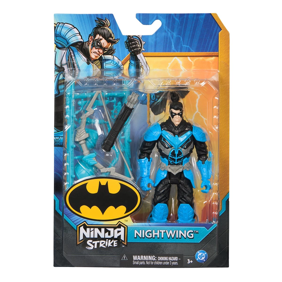 Boneco Asa Noturna 15cm Armas e Acessórios - Batman Ninja