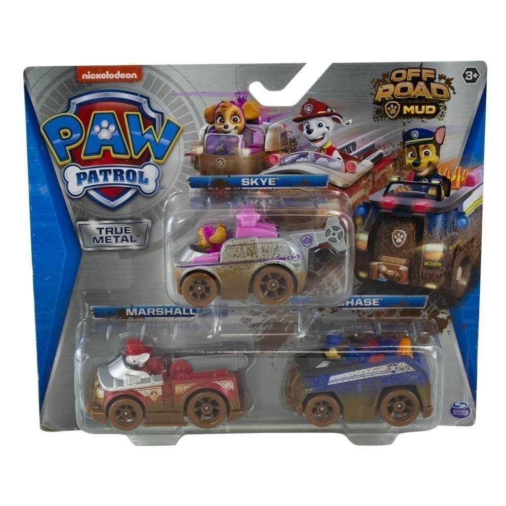 Patrulha Canina - Veículo Die Cast Com 3 Figuras Patrulha Canina - Veículo Die Cast Com 3 Figuras