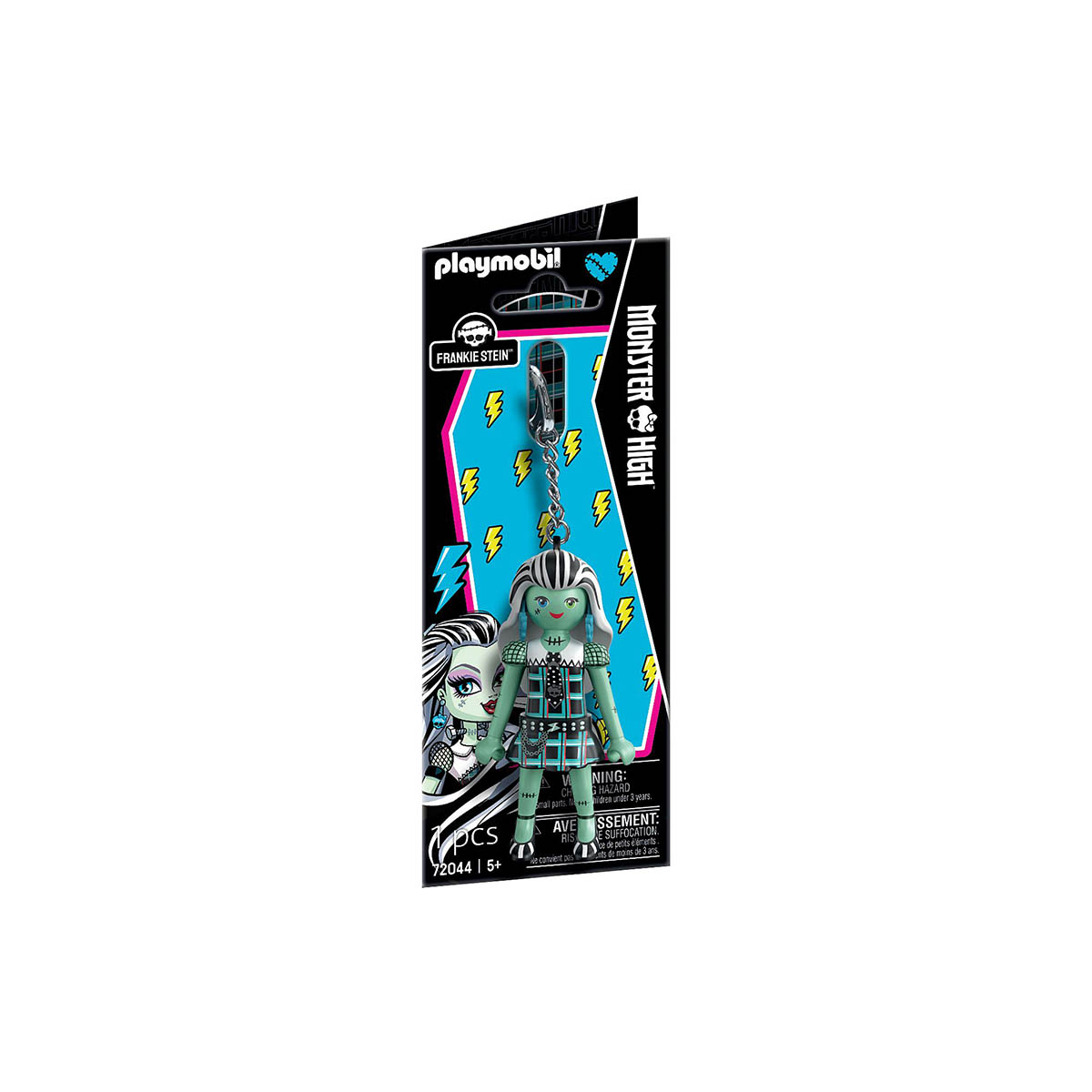 Chaveiro Frankie Stein - Playmobil Monster High 72044 Chaveiro Frankie Stein - Playmobil Monster High 72044