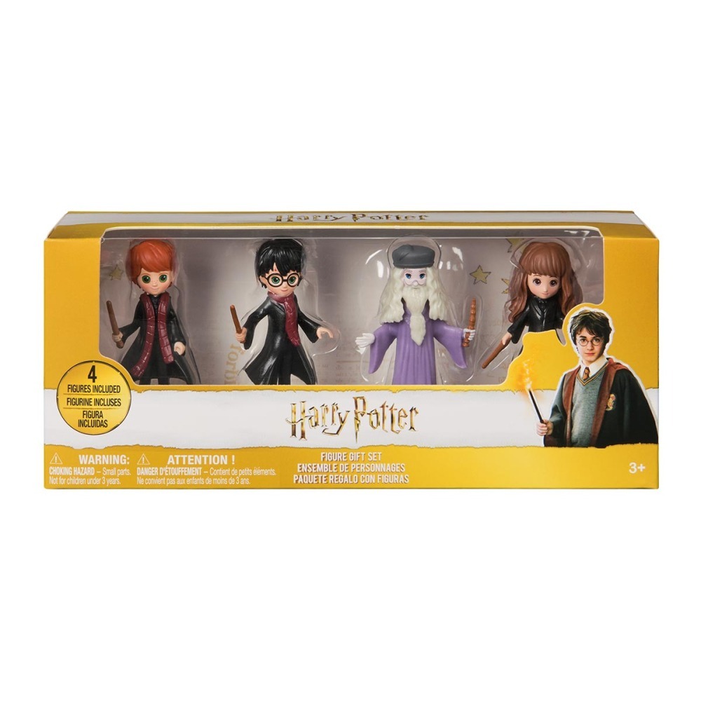 Harry Potter - Pack De 4 Mini Bonecos 6cm
