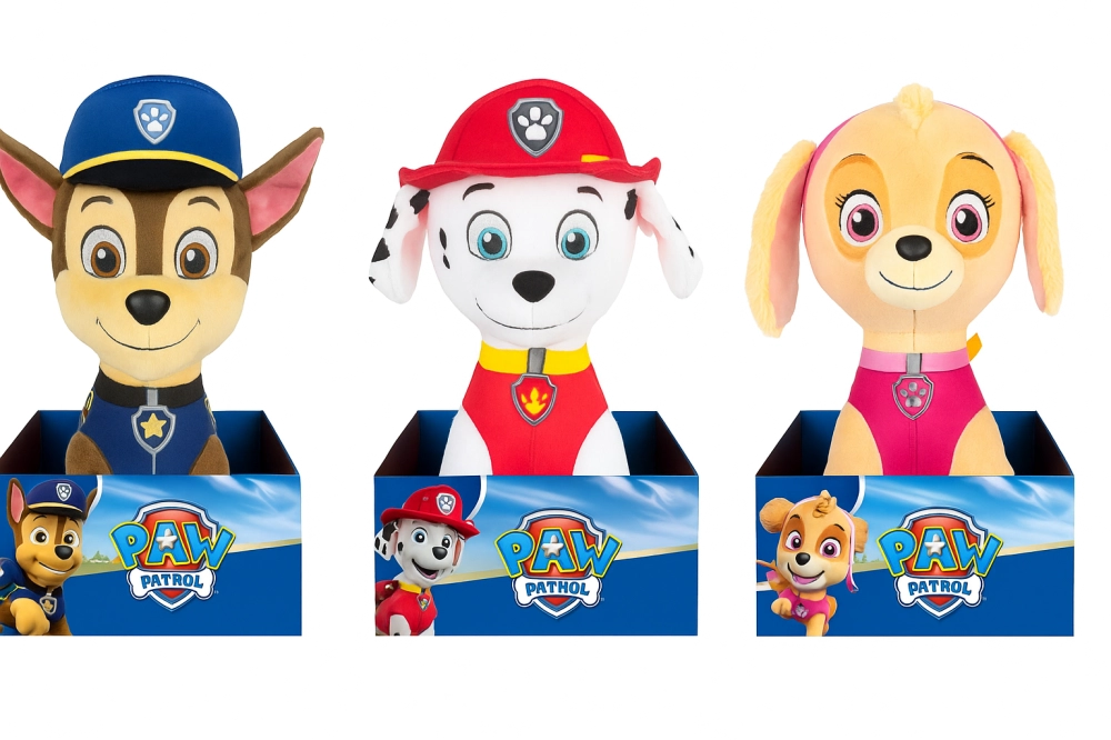 Kit 3 x Pelúcias Chase + Marshall + Skye 30cm – Patrulha Canina Kit 3 x Pelúcias Chase + Marshall + Skye 30cm – Patrulha Canina