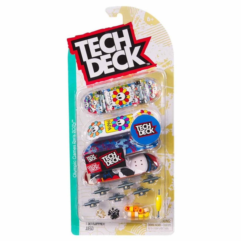 Kit 4 Skate De Dedo Coleção Sora 2024 - Tech Deck