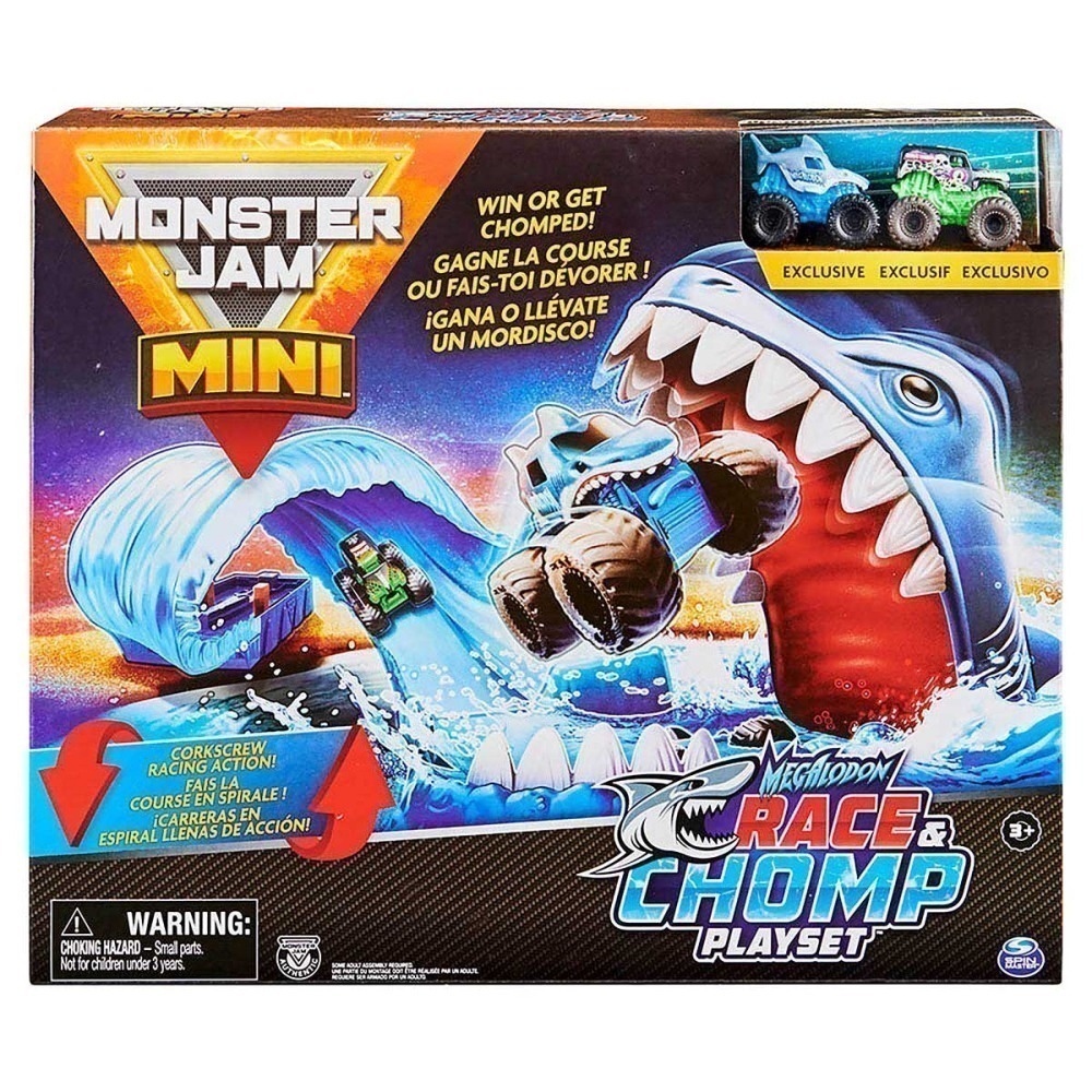 Monster Jam - Mini Playset De Corrida Com 3 Peças Monster Jam - Mini Playset De Corrida Com 3 Peças