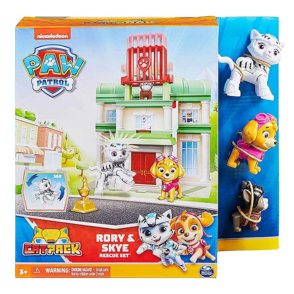Patrulha Canina - Kit De Salvamento Cat Pack Rory E Skye Patrulha Canina - Kit De Salvamento Cat Pack Rory E Skye
