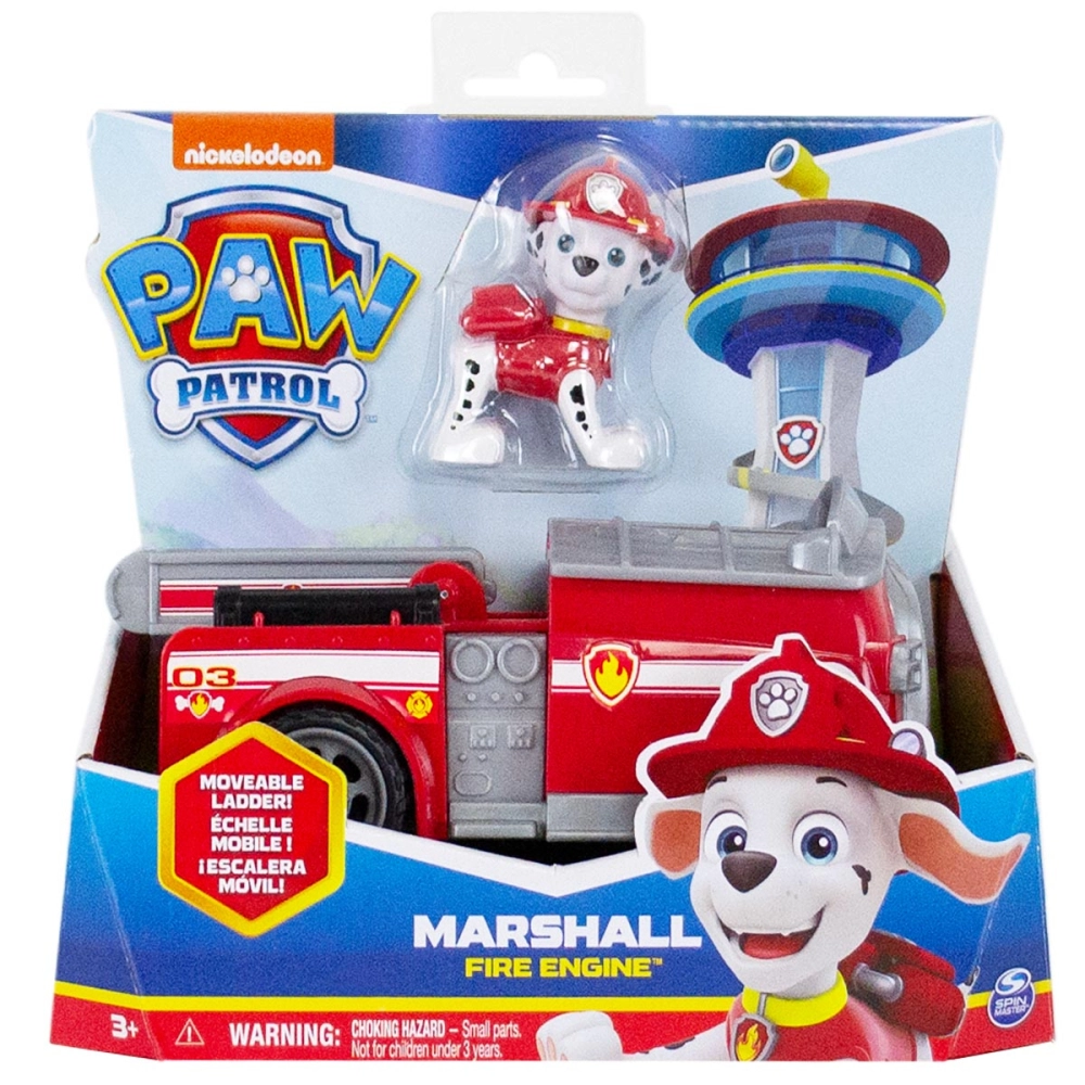 Patrulha Canina - Veículos Com Figura - Marshall