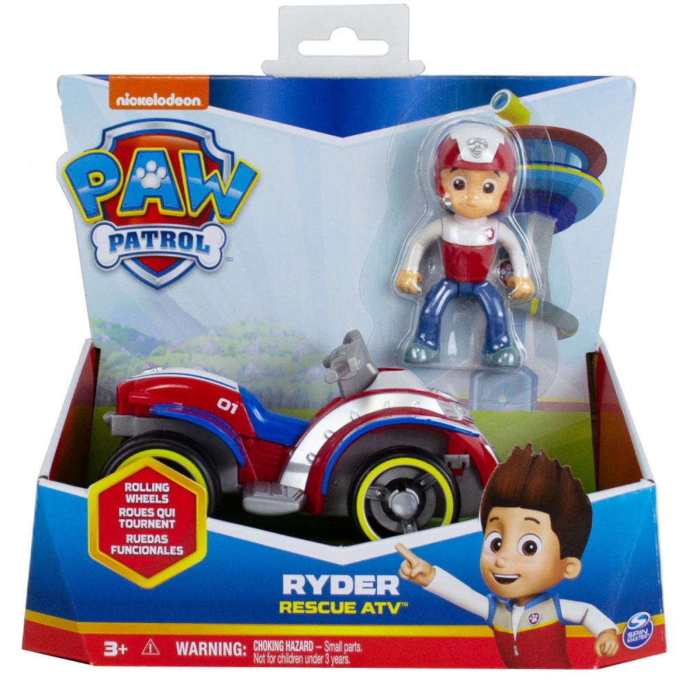 Patrulha Canina - Veículos Com Figura - Ryder