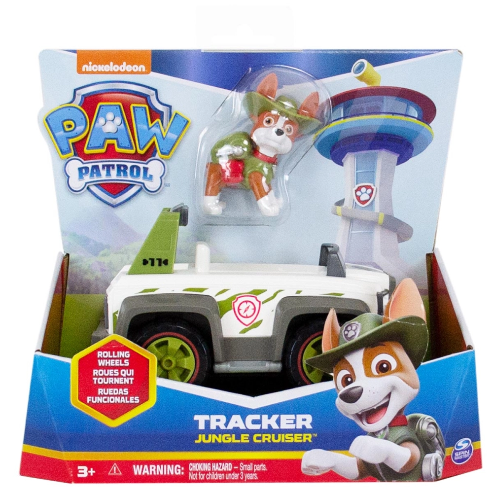 Patrulha Canina - Veículos Com Figura - Tracker