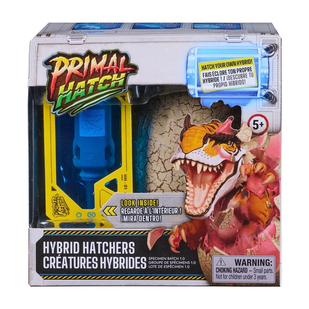 Primal Hatch - Ovo Com Boneco Dinossauro Hibrido Surpresa