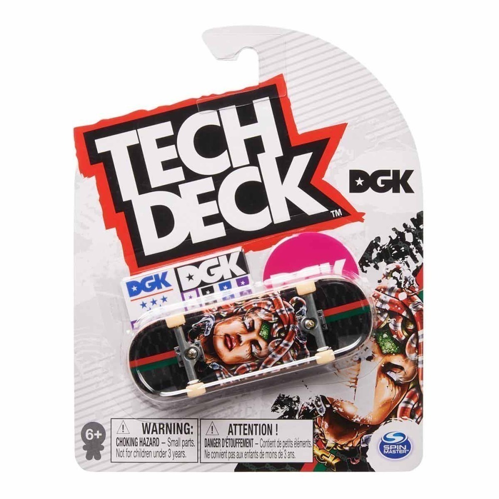 Skate De Dedo 96Mm - Dgk Medusa - Tech Deck