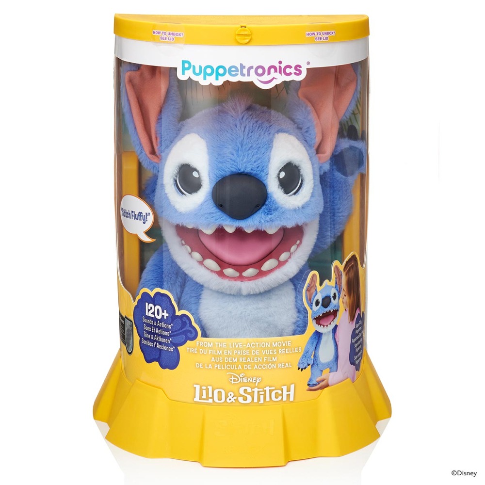 Stitch Wow - Pelucia Stitch Live Action Animatronico