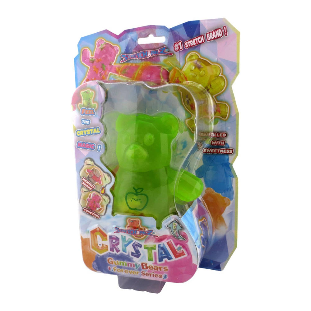 Stretchapalz Crystal - Boneco Urso Gala 12Cm Urso - Sunny Stretchapalz Crystal - Boneco Urso Gala 12Cm Urso - Sunny